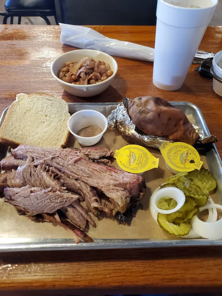 Brisket and Turkey Dinner